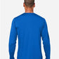 CORE365 CE10L Unisex Capital Long Sleeve Performance T-Shirt - Back view