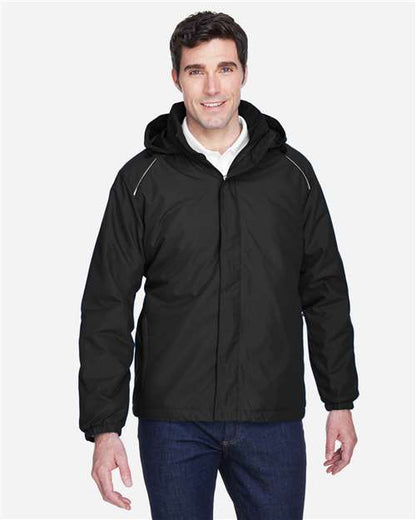 CORE365 88189 Men's Brisk Insulated Jacket - Front view