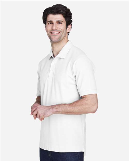Devon & Jones D100 Men's Pima Piqu·Polo - Side view