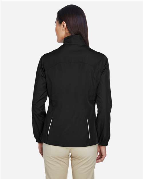 CORE365 78183 Women's Techno Lite Motivate Unlined Lightweight Jacket - Back view