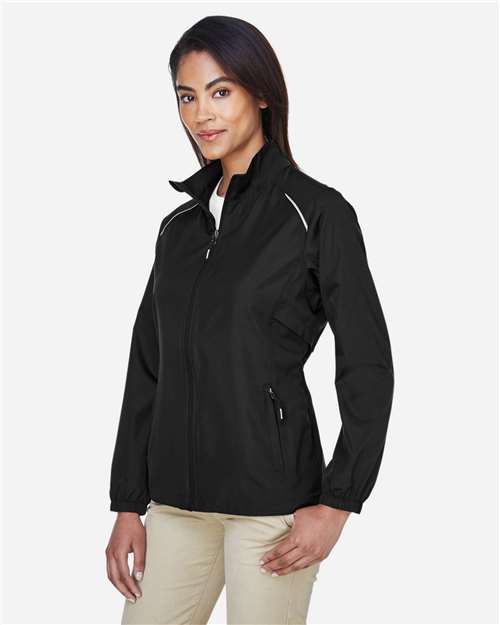 CORE365 78183 Women's Techno Lite Motivate Unlined Lightweight Jacket - Side view