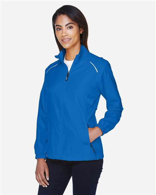 CORE365 78183 Women's Techno Lite Motivate Unlined Lightweight Jacket - Side view