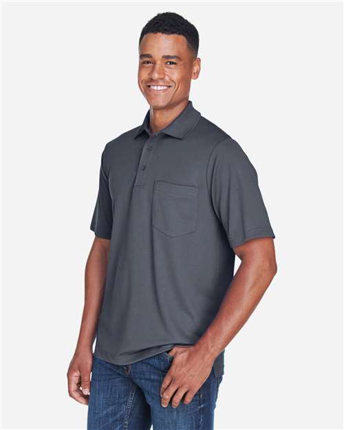 CORE365 88181P Men's Origin Performance Piqu·Polo with Pocket - Side view