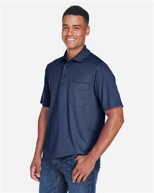 CORE365 88181P Men's Origin Performance Piqu·Polo with Pocket - Side view