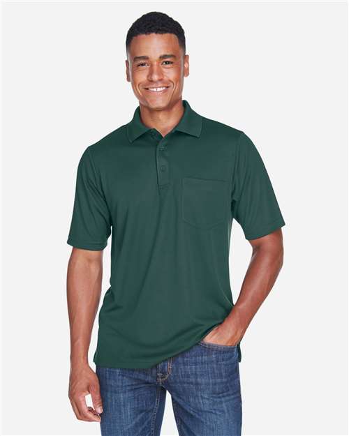 CORE365 88181P Men's Origin Performance Piqu·Polo with Pocket - Front view