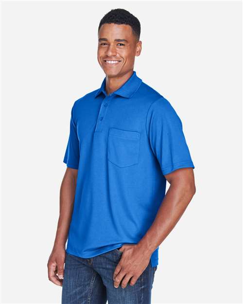 CORE365 88181P Men's Origin Performance Piqu·Polo with Pocket - Side view
