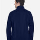 CORE365 88184 Men's Cruise Two-Layer Fleece Bonded Soft Shell Jacket - Back view