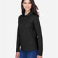 CORE365 78192 Women's Pinnacle Performance Long Sleeve Piqu·Polo - Side view