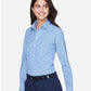 Devon & Jones D640W Women's Crown Collection? Gingham Check Woven Dress Shirt - Side view
