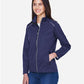 CORE365 CE708W Women's Techno Lite Three-Layer Knit Tech-Shell - Side view