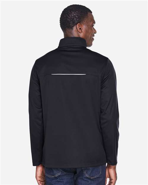 CORE365 CE708 Men's Techno Lite Three-Layer Knit Tech-Shell - Back view