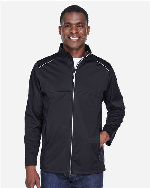 CORE365 CE708 Men's Techno Lite Three-Layer Knit Tech-Shell - Front view