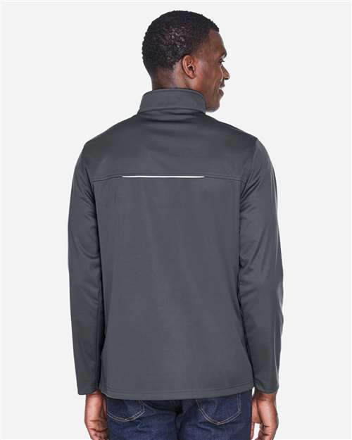 CORE365 CE708 Men's Techno Lite Three-Layer Knit Tech-Shell - Back view
