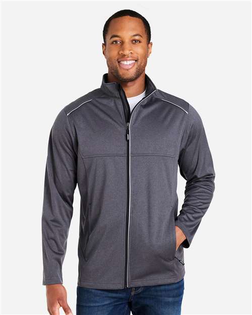 CORE365 CE708 Men's Techno Lite Three-Layer Knit Tech-Shell - Front view