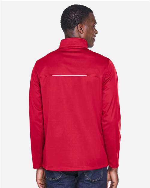 CORE365 CE708 Men's Techno Lite Three-Layer Knit Tech-Shell - Back view