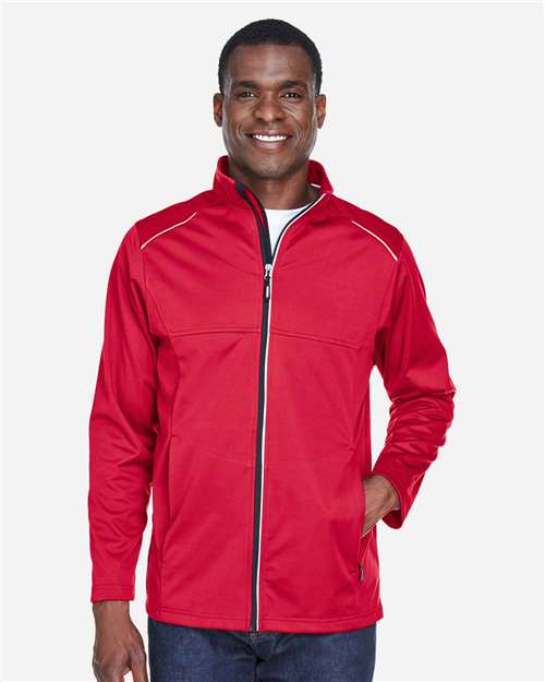 CORE365 CE708 Men's Techno Lite Three-Layer Knit Tech-Shell - Front view