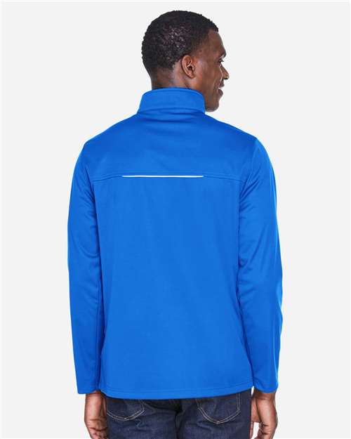 CORE365 CE708 Men's Techno Lite Three-Layer Knit Tech-Shell - Back view