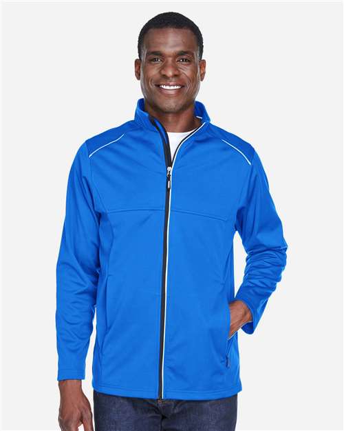 CORE365 CE708 Men's Techno Lite Three-Layer Knit Tech-Shell - Front view