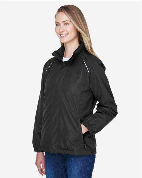 CORE365 78224 Women's Profile Fleece-Lined All-Season Jacket - Side view