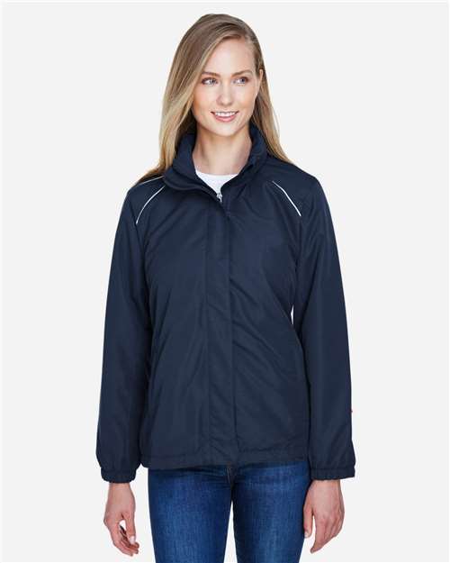 CORE365 78224 Women's Profile Fleece-Lined All-Season Jacket - Front view