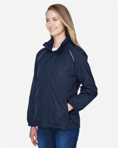 CORE365 78224 Women's Profile Fleece-Lined All-Season Jacket - Side view