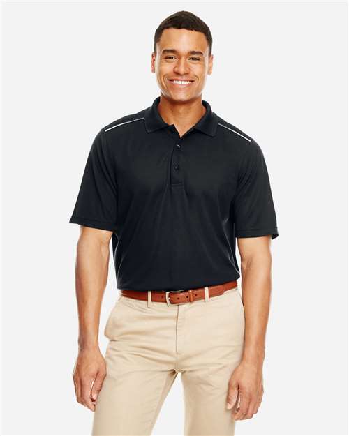 CORE365 88181R Men's Radiant Performance Piqu·Polo with?Reflective Piping - Front view