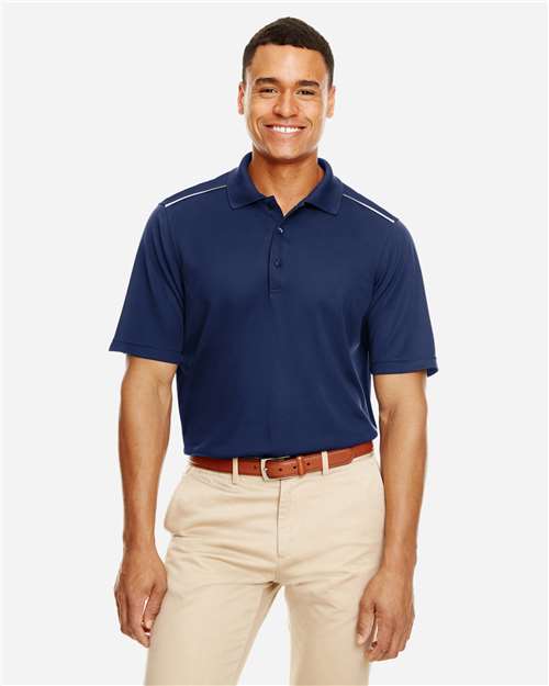 CORE365 88181R Men's Radiant Performance Piqu·Polo with?Reflective Piping - Front view