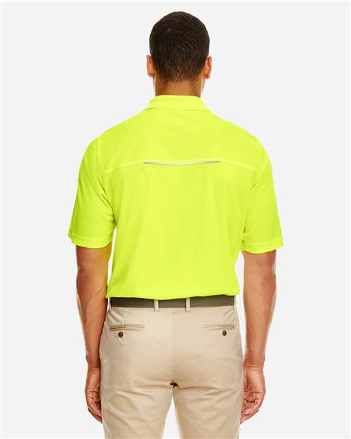 CORE365 88181R Men's Radiant Performance Piqu·Polo with?Reflective Piping - Back view