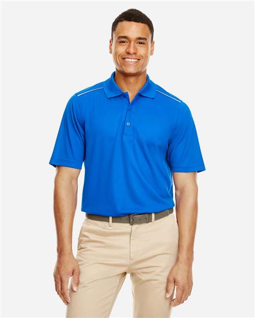 CORE365 88181R Men's Radiant Performance Piqu·Polo with?Reflective Piping - Front view