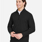 Devon & Jones DG410 Men's CrownLux Performance? Windsor Welded Quarter-Zip Pullover - Side view