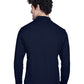 CORE365 88192T Men's Tall Pinnacle Performance Long Sleeve Piqu·Polo - Back view