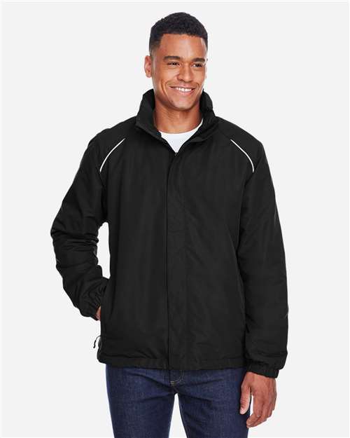 CORE365 88224 Men's Profile Fleece-Lined All-Season Jacket - Front view
