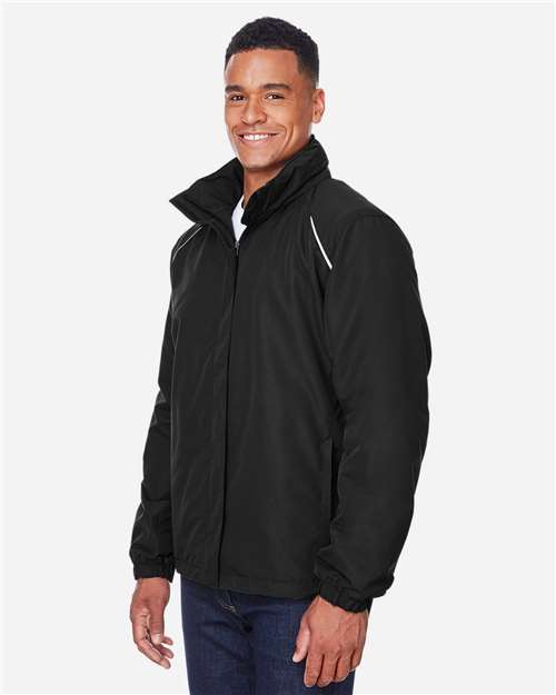 CORE365 88224 Men's Profile Fleece-Lined All-Season Jacket - Side view