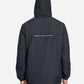 CORE365 88224 Men's Profile Fleece-Lined All-Season Jacket - Back view