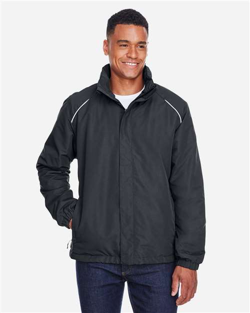 CORE365 88224 Men's Profile Fleece-Lined All-Season Jacket - Front view