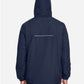 CORE365 88224 Men's Profile Fleece-Lined All-Season Jacket - Back view