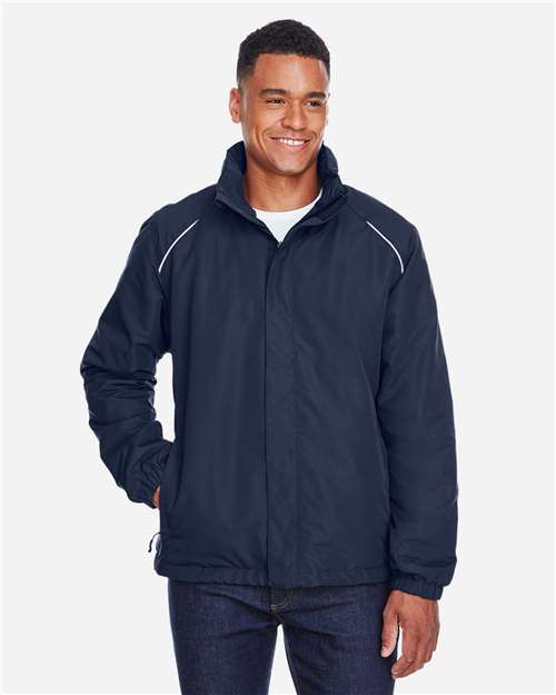 CORE365 88224 Men's Profile Fleece-Lined All-Season Jacket - Front view