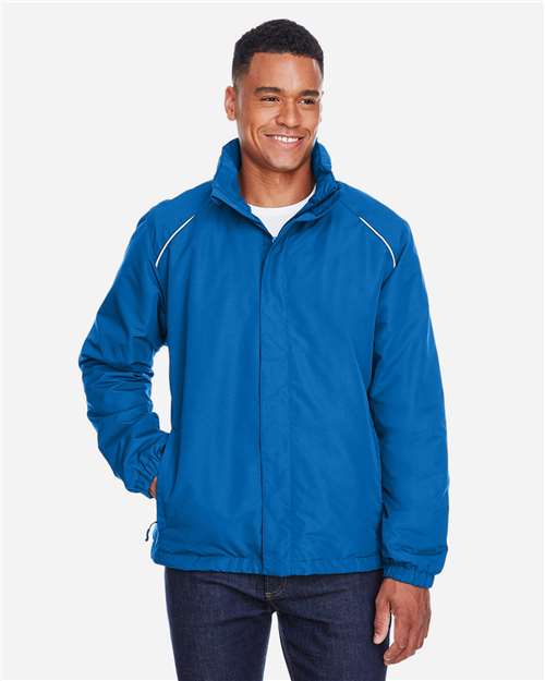 CORE365 88224 Men's Profile Fleece-Lined All-Season Jacket - Front view