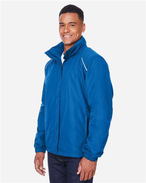 CORE365 88224 Men's Profile Fleece-Lined All-Season Jacket - Side view