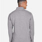 Devon & Jones DG793 Men's Bristol Full-Zip Sweater Fleece Jacket - Back view