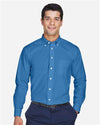 Devon & Jones D630 Men's Crown Collection? Oxford Woven Dress Shirt - Front view
