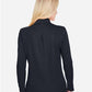 Devon & Jones DG20LW Women's CrownLux Performance??Plaited Long Sleeve Polo - Back view