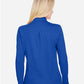 Devon & Jones DG20LW Women's CrownLux Performance??Plaited Long Sleeve Polo - Back view