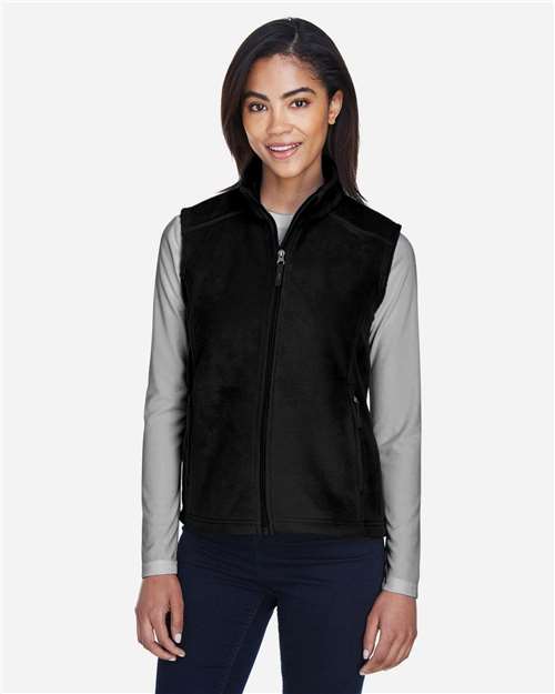 CORE365 78191 Women's Journey Fleece Vest - Front view