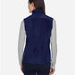 CORE365 78191 Women's Journey Fleece Vest - Back view