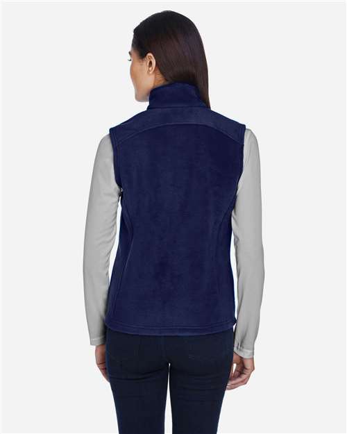 CORE365 78191 Women's Journey Fleece Vest - Back view