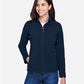 CORE365 78184 Women's Cruise Two-Layer Fleece Bonded Soft Shell Jacket - Front view