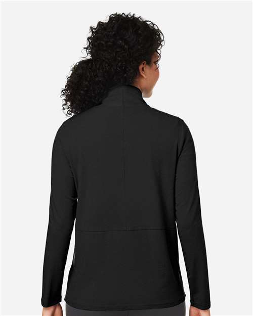 Devon & Jones DP125W Women's Raleigh Stretch Cardigan - Back view