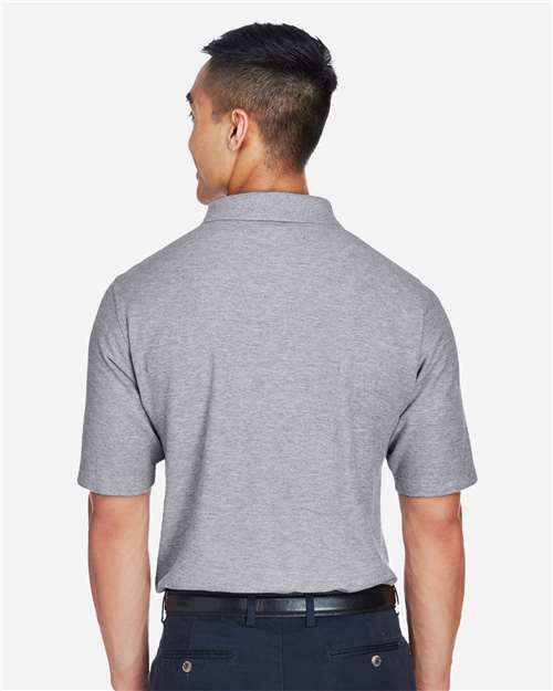 Devon & Jones DG150 Men's DRYTEC20? Performance Polo - Back view