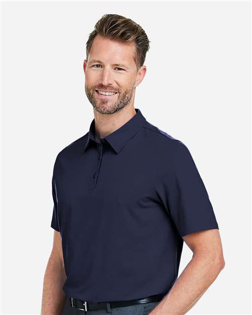 Devon & Jones DG120 Men's Raleigh Stretch Polo - Side view